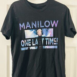 Barry Manilow One Last Time Tour 2015 Shirt Women's Size L